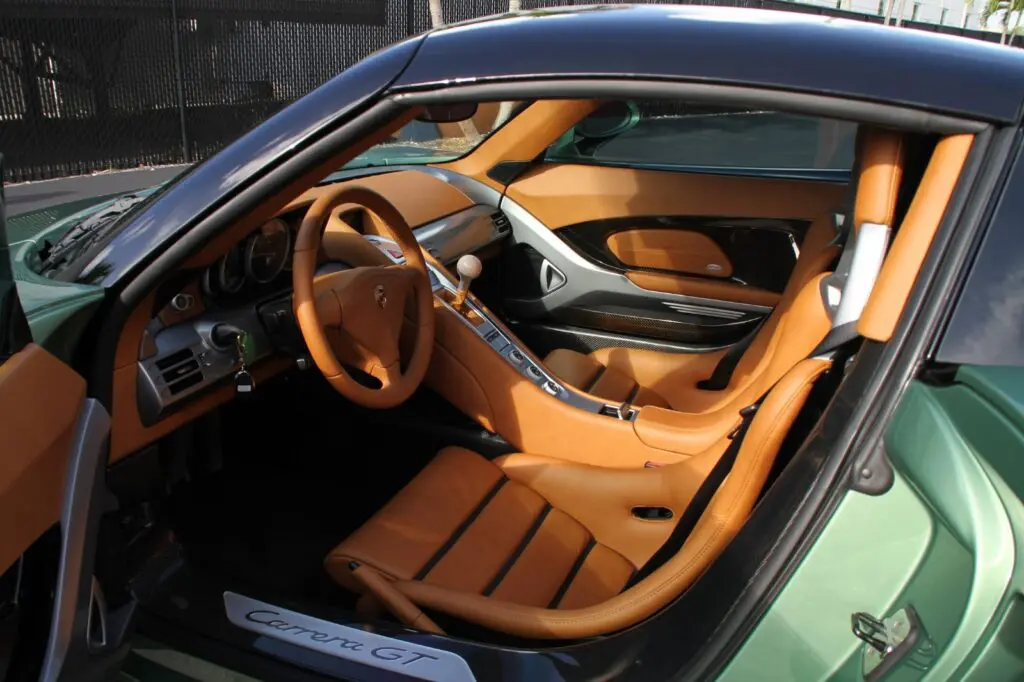 Auto detailing — interior steam cleaning in-shop
