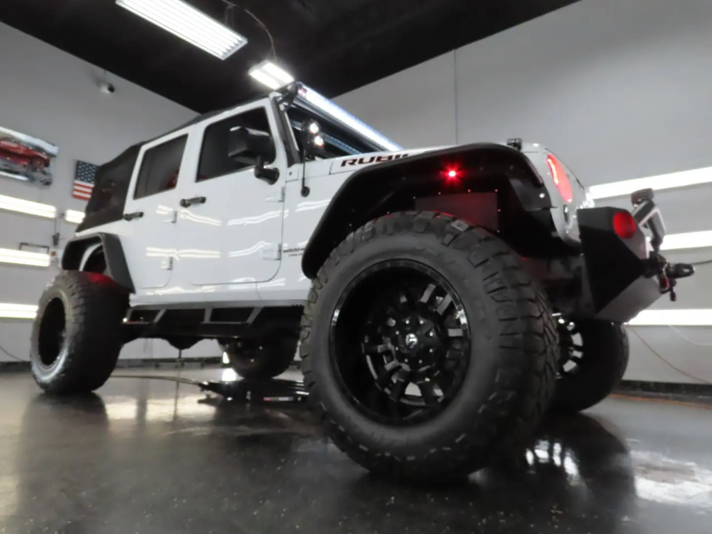 Completed project — before/after, vehicle make and model, service performed